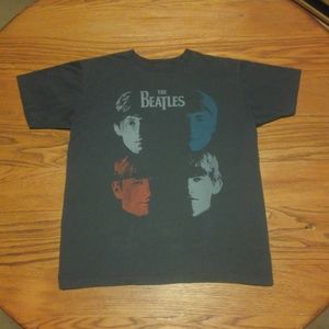 The Beatles 🔥 Vtg Shirt y2k 2008 🍎 🎵 John Lennon 🎸 Medium Paul McCartney 💎